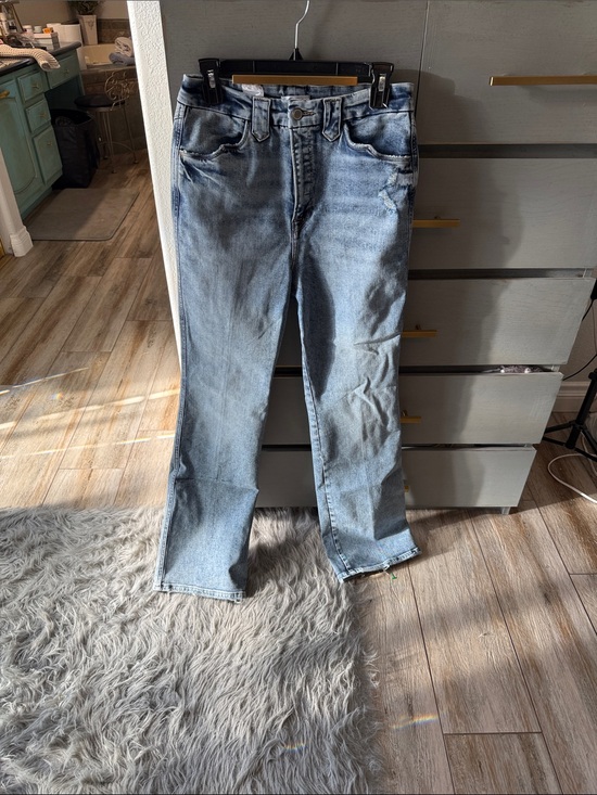 Good American Denim - Good American Light Wash Blue Boot Cut Jeans
